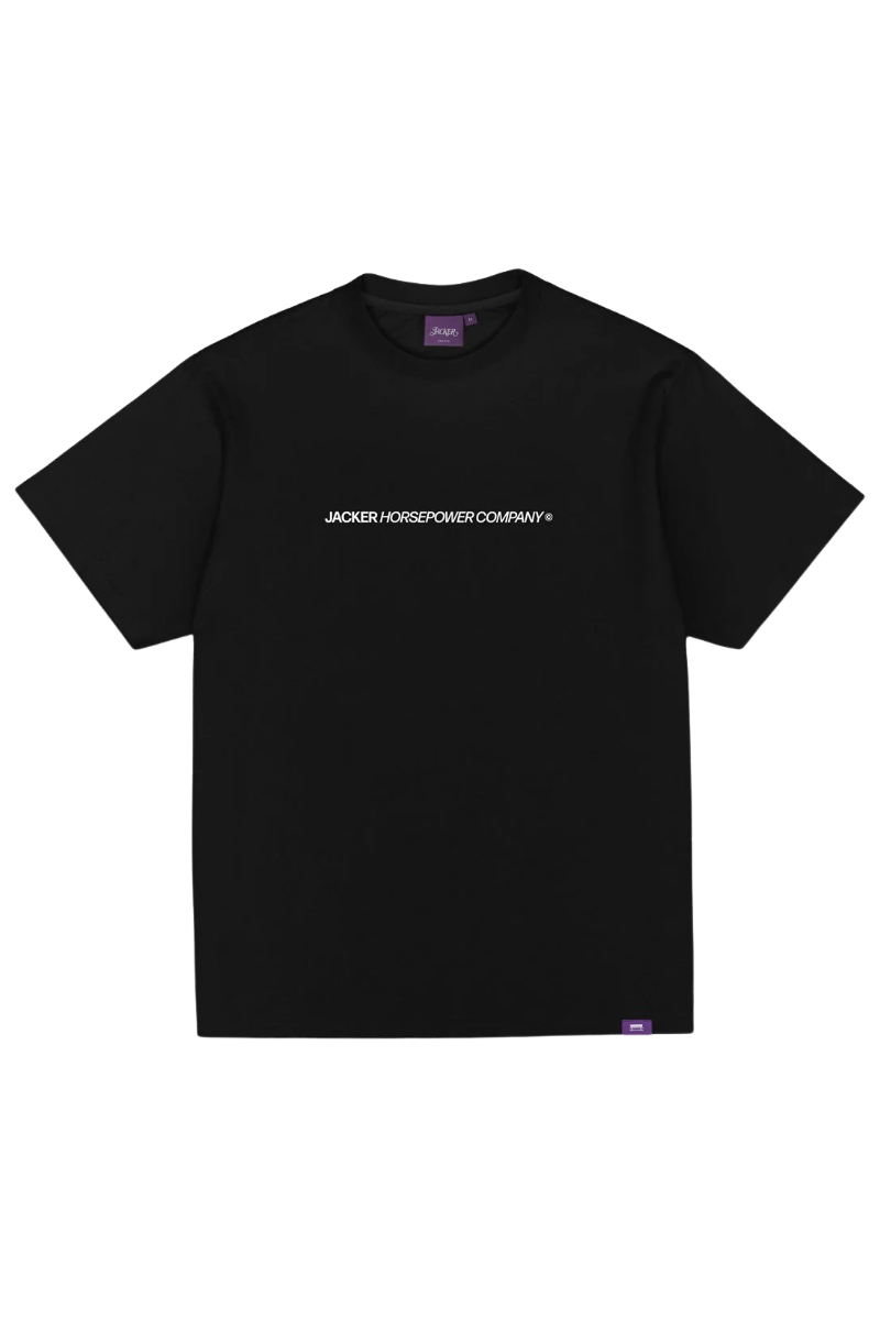 JACKER HORSE POWER T-SHIRT Black
