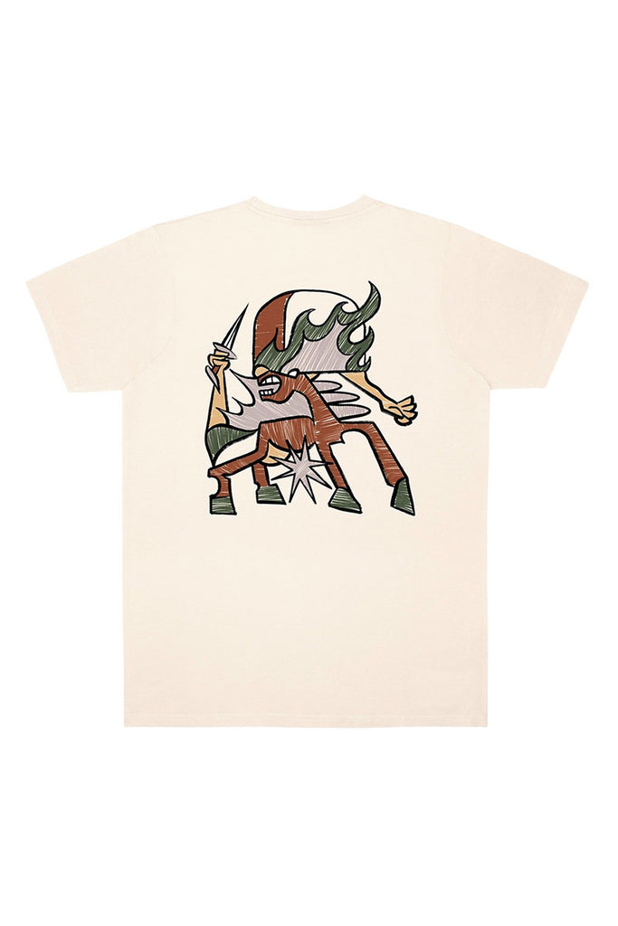 JACKER HORSICA T-SHIRT Beige