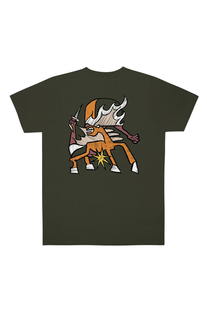 JACKER HORSICA T-SHIRT Green 