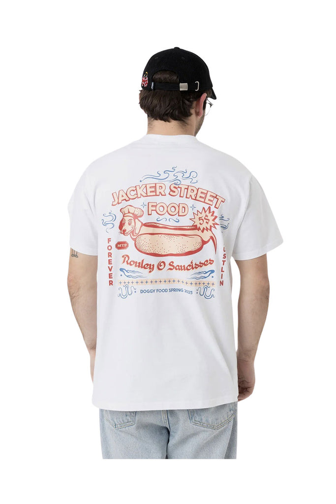 JACKER HOT DOGGY T-SHIRT White