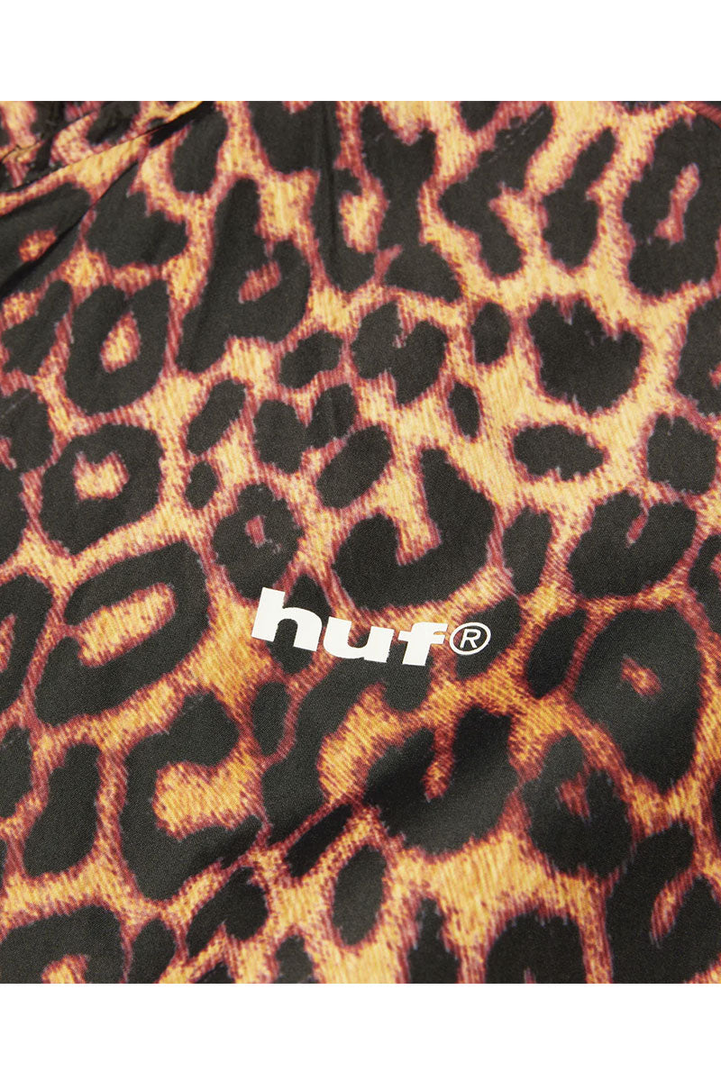 HUF RAINER PRINTED SHELL JACKET Brown