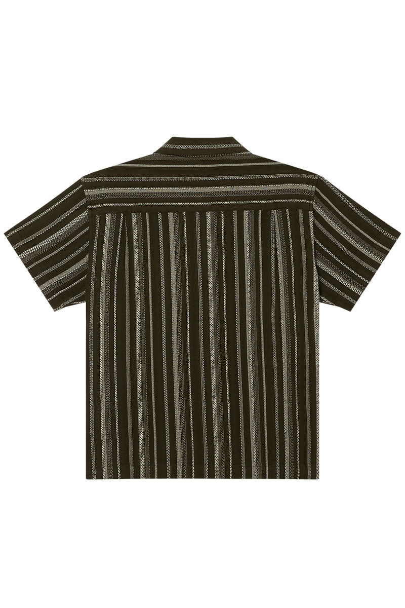 OBEY HUGH WOVEN SHIRT Dark Sage