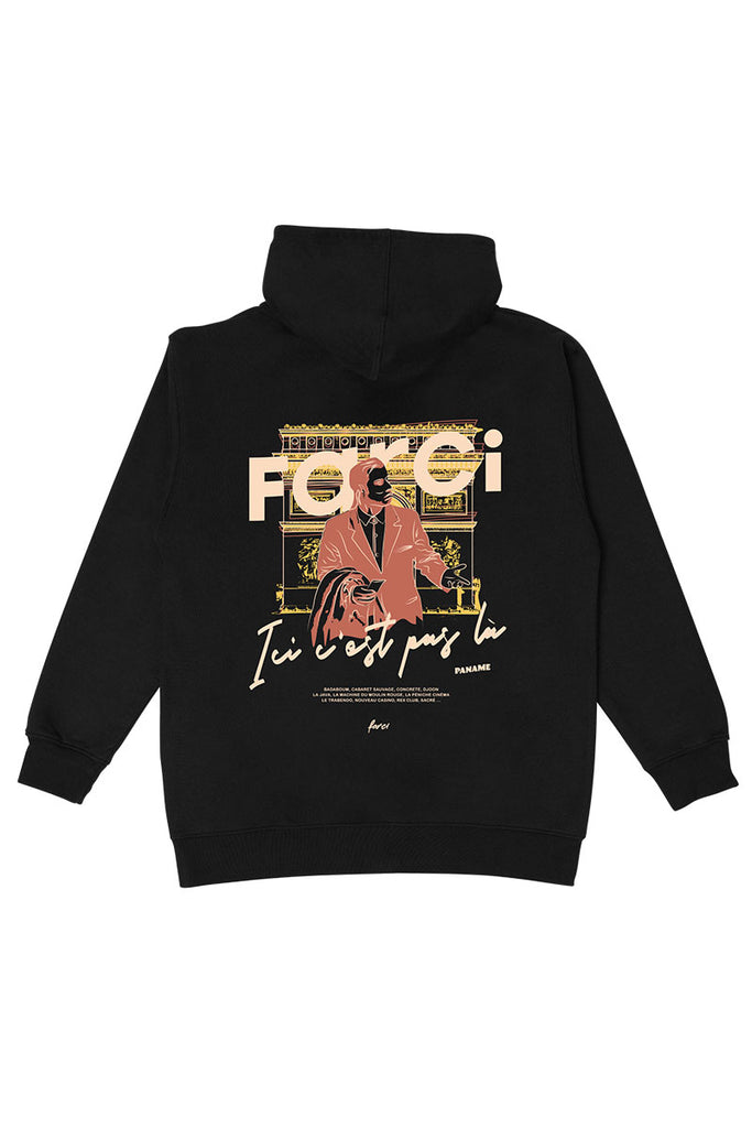 FARCI ICI HOODIE Black