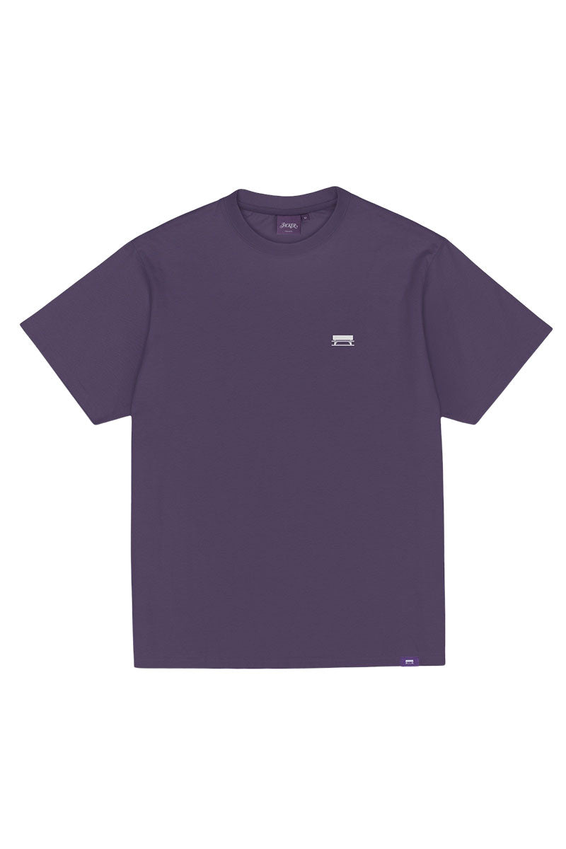 JACKER ID T-SHIRT Purple / White