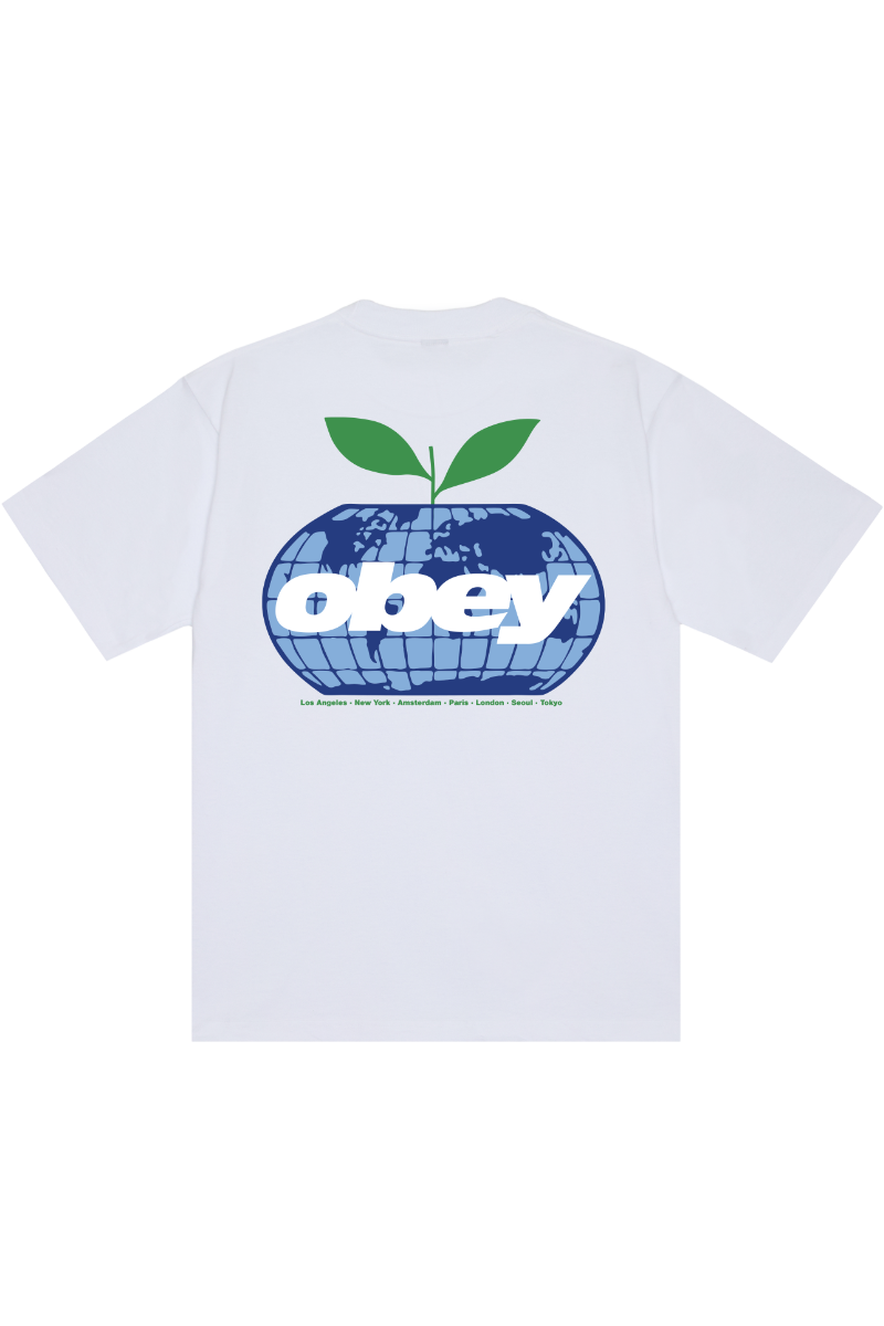 OBEY INTERCONTINENTAL T-SHIRT White