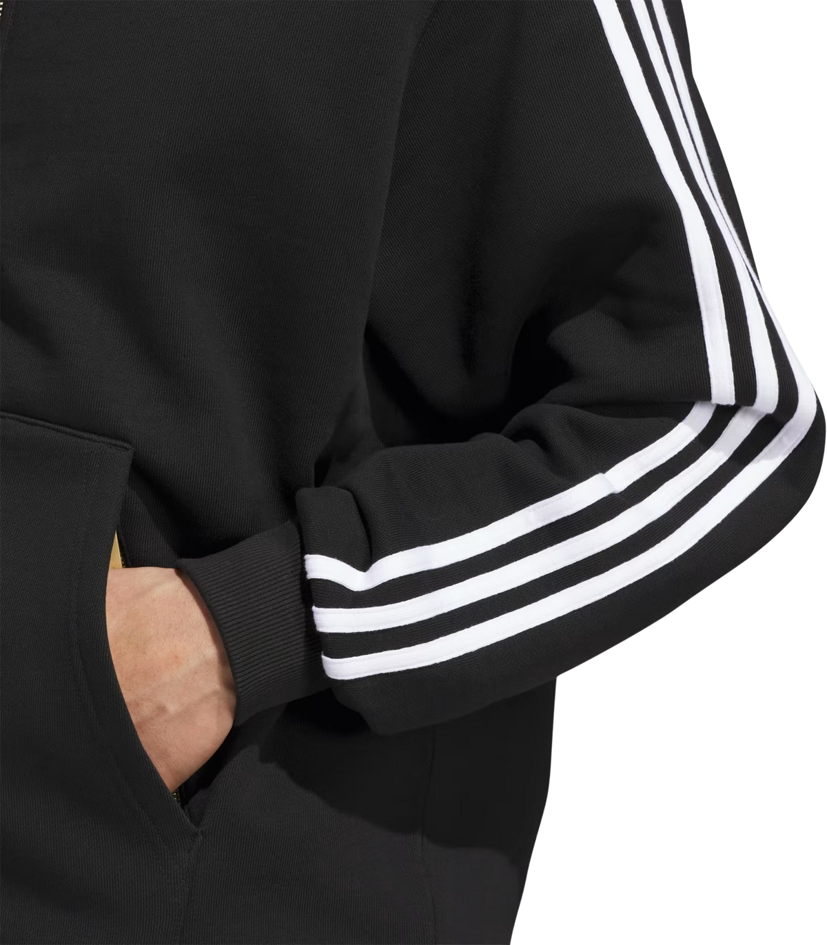 ADIDAS SKATEBOARDING TYSHAWN TRACK JACKET Black / White