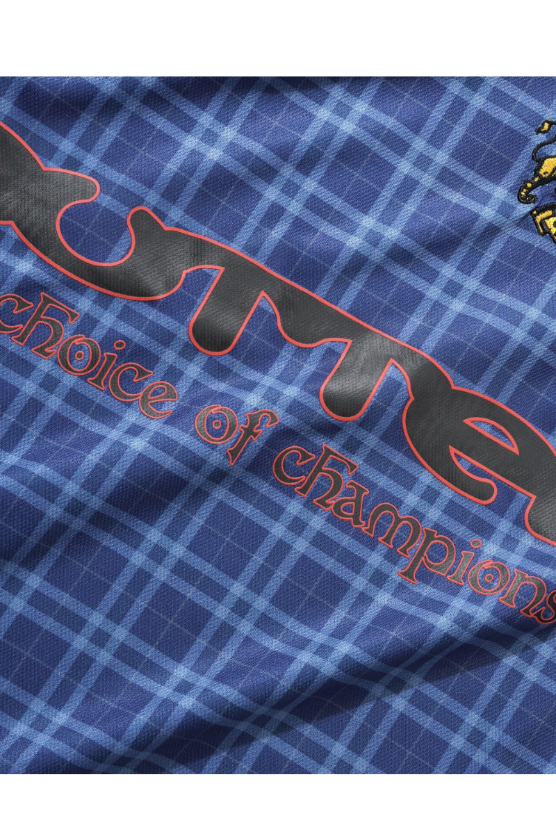 BUTTER PLAID JERSEY Navy / Slate