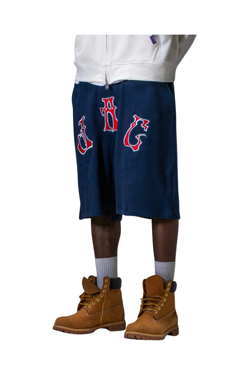 JACKER SWEAT POODLE PALS SHORT Navy