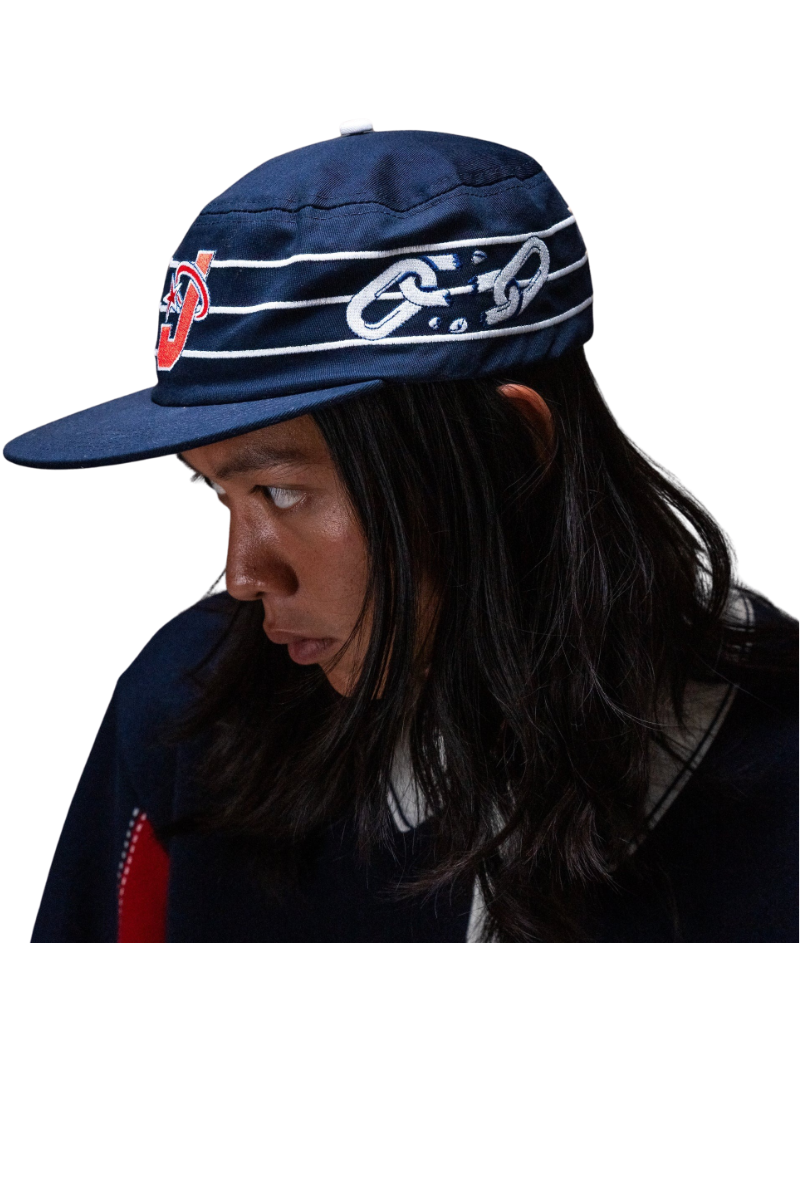 JACKER B.P JSTAR PILLBOX CAP Navy