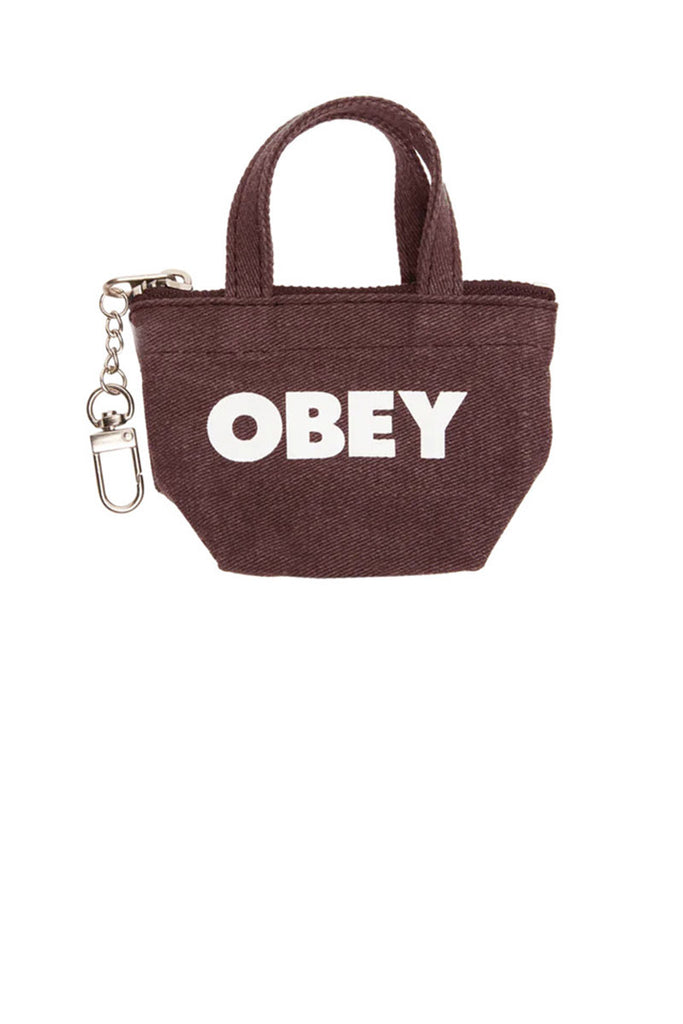 OBEY PIGMENT TOTEBAG KEYCHAIN ​​Pigment Red