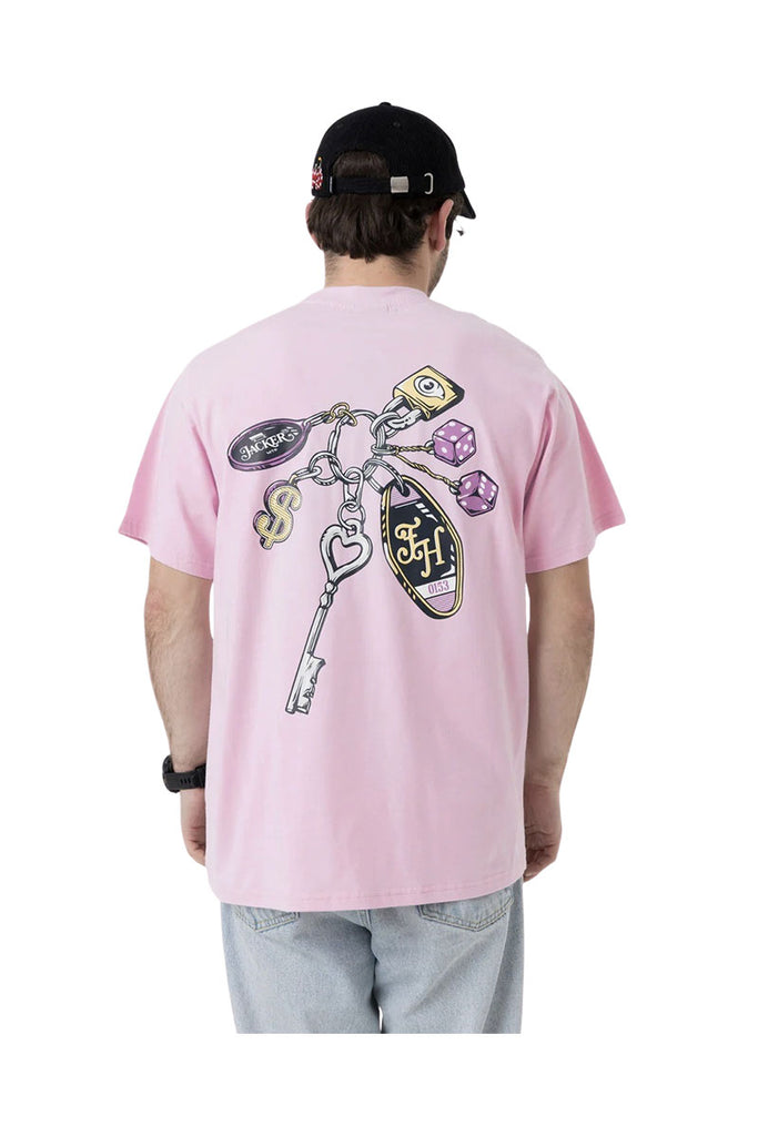 JACKER KEYCHAIN ​​T-SHIRT Pink