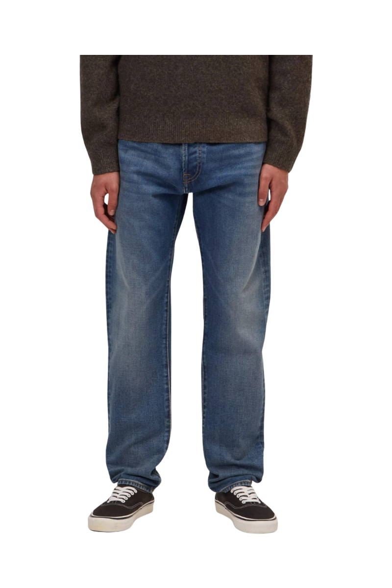 CARHARTT WIP KLONDIKE PANT Blue Dark Used Wash