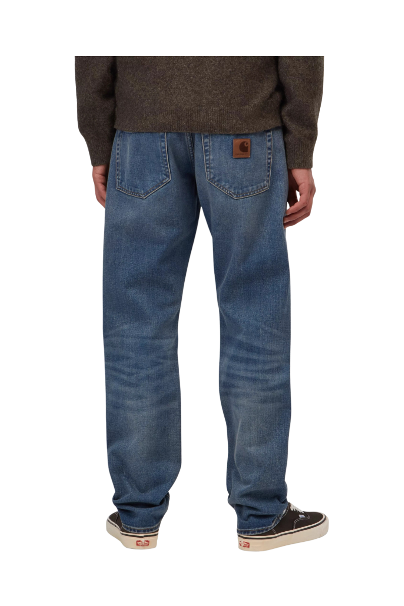 CARHARTT WIP KLONDIKE PANT Blue Dark Used Wash