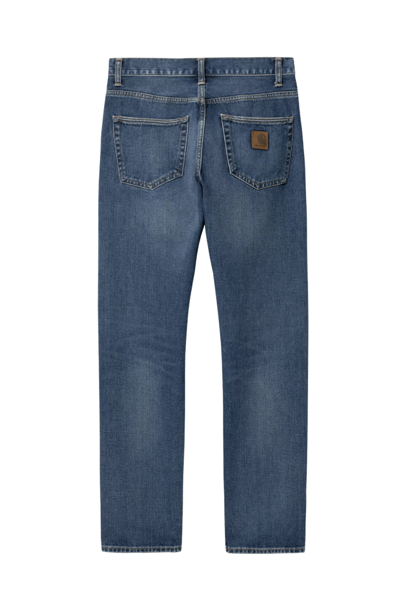 CARHARTT WIP KLONDIKE PANT Blue Dark Used Wash