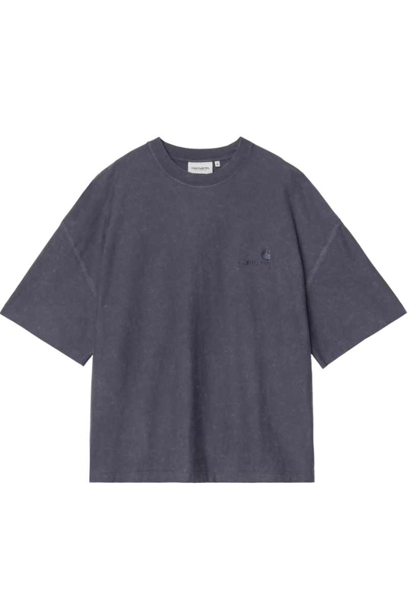 CARHARTT WIP LAMBERT T-SHIRT Dark Navy Moon