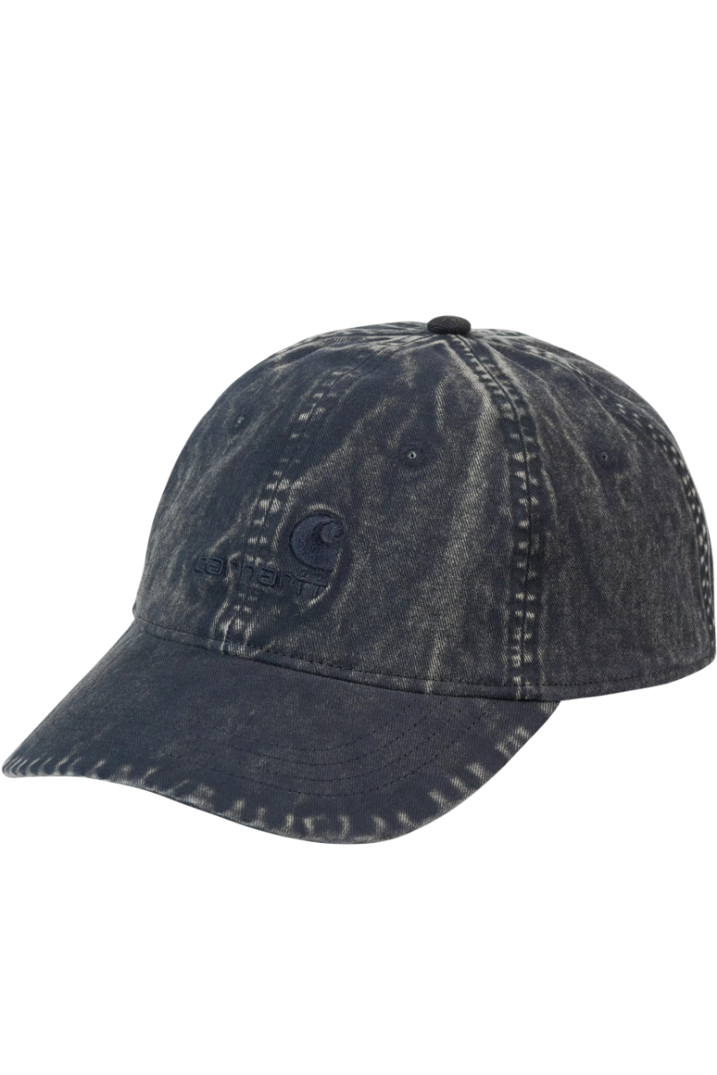 CARHARTT WIP LAMBERT CAP Dark Navy Moon Wash