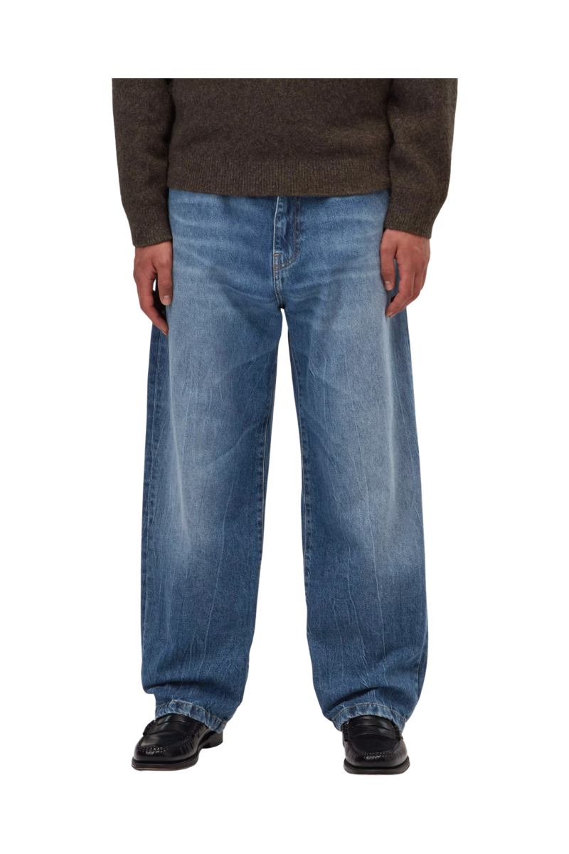 CARHARTT WIP LANDON PANT Blue Marble Used Wash