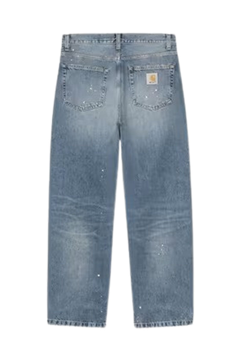 CARHARTT WIP LANDON PANT Blue Destroy Wash / Splatter