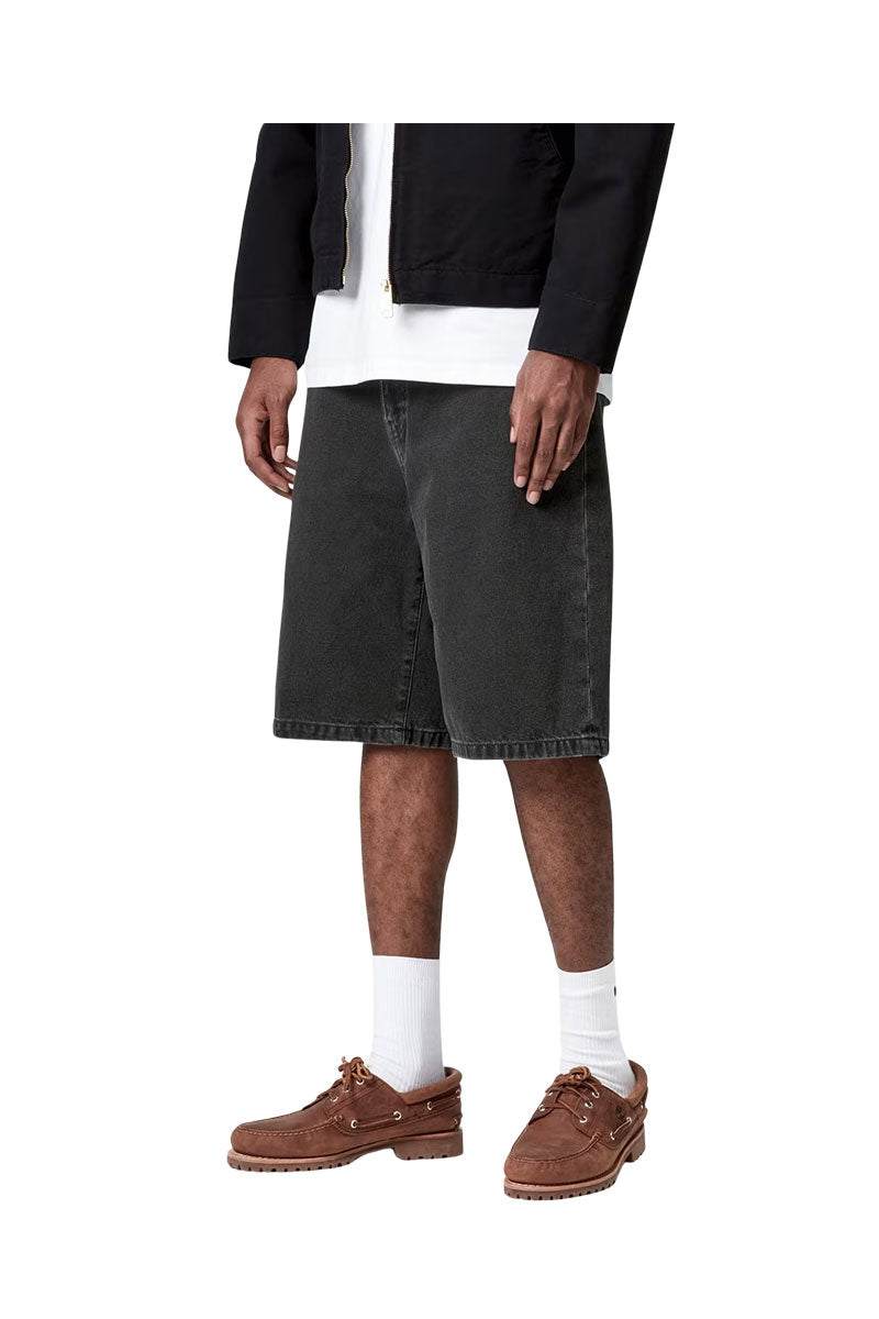 CARHARTT WIP LANDON SHORT Black Stone Washed