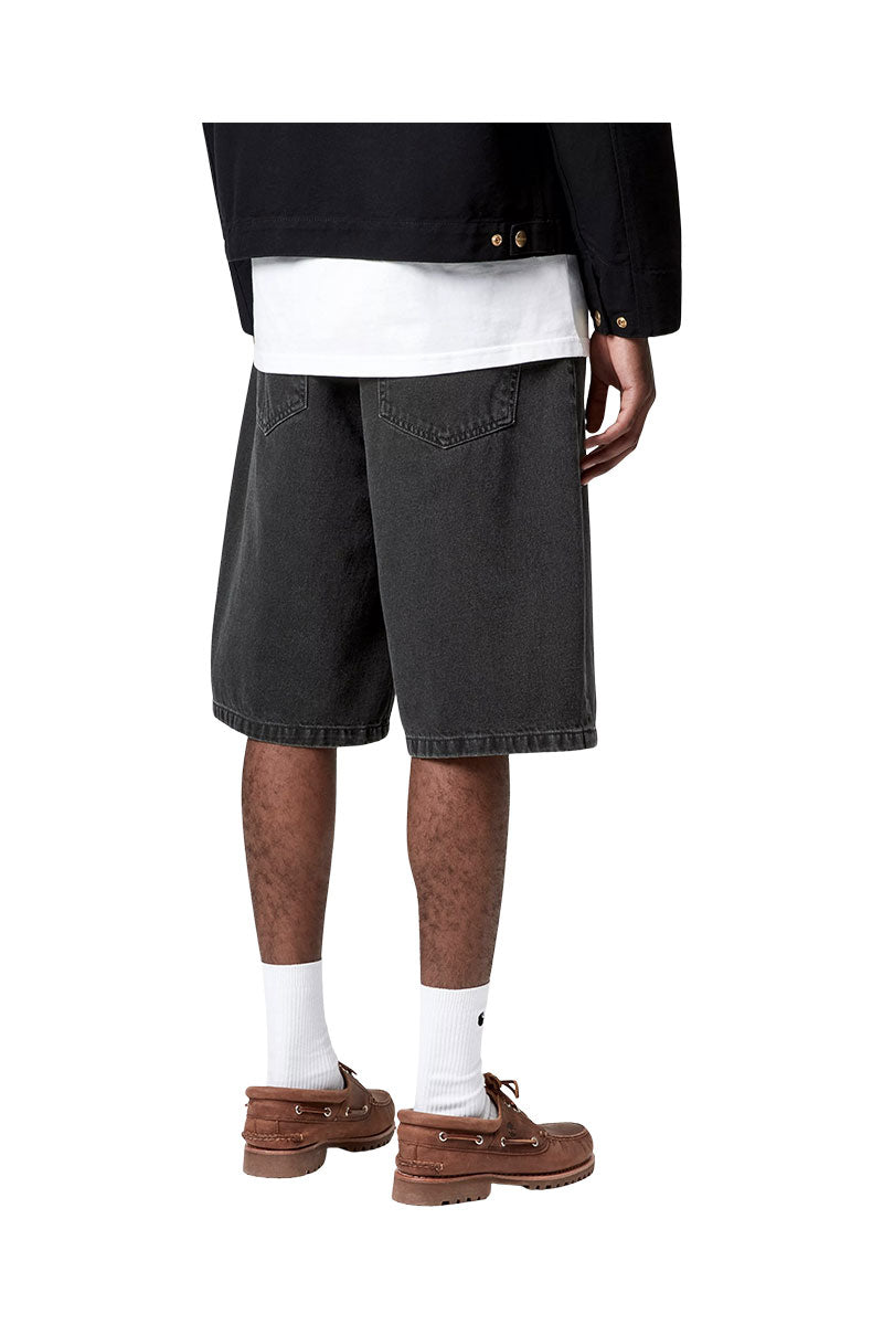 CARHARTT WIP LANDON SHORT Black Stone Washed