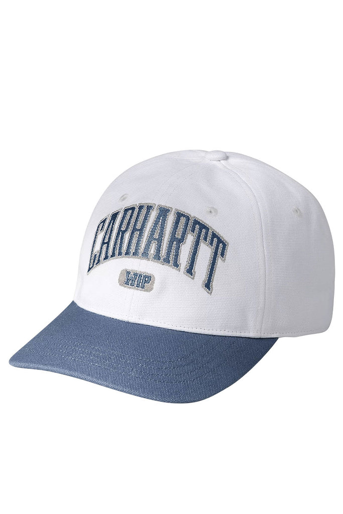 CARHARTT WIP LECTURE CAP White / Blue Iris