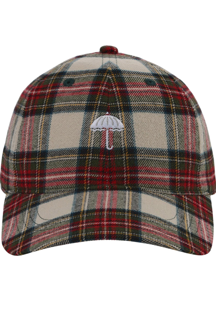 Casquette Hélas Caps Leon à carreaux multicolore