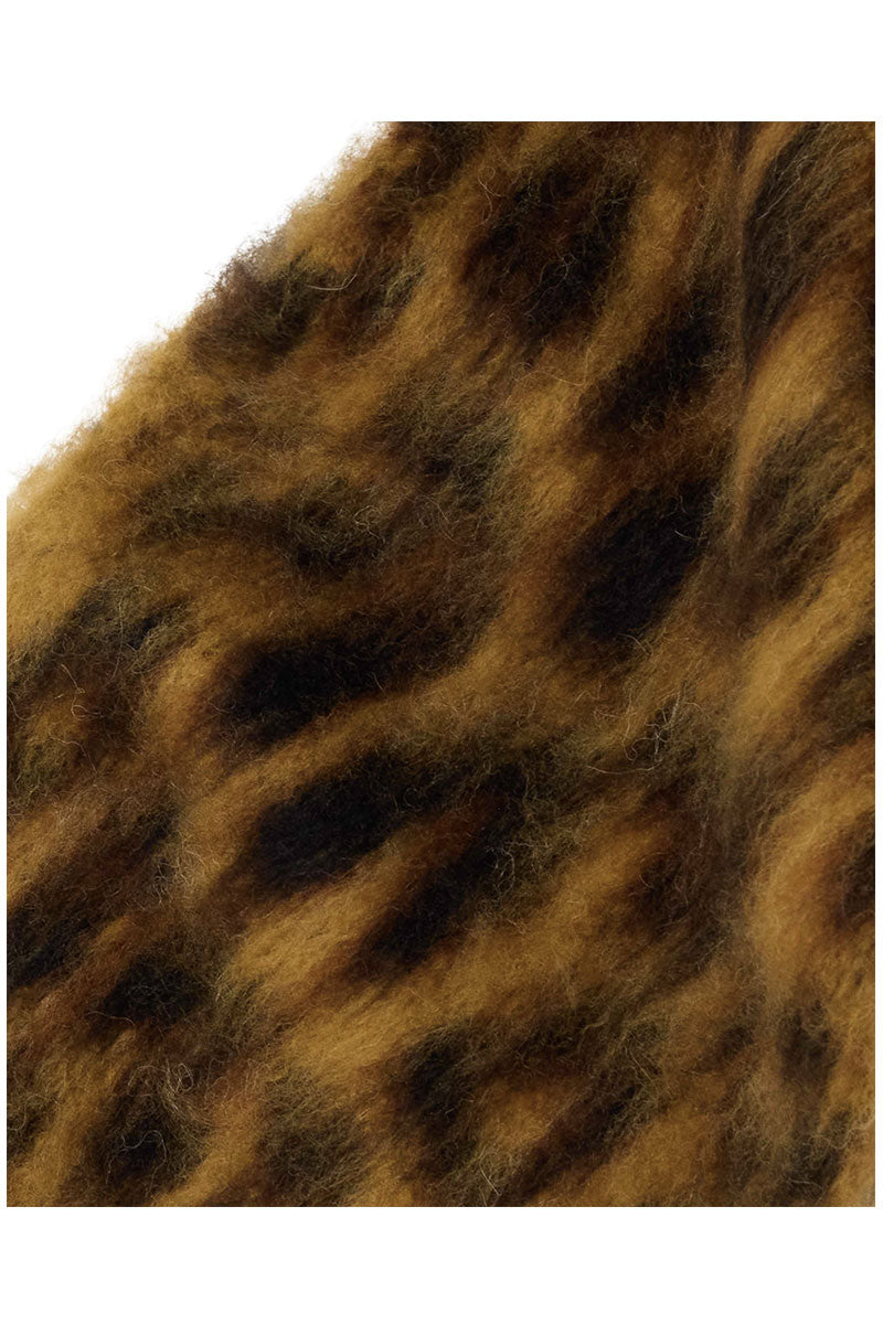 OBEY LEOPARD SCARF