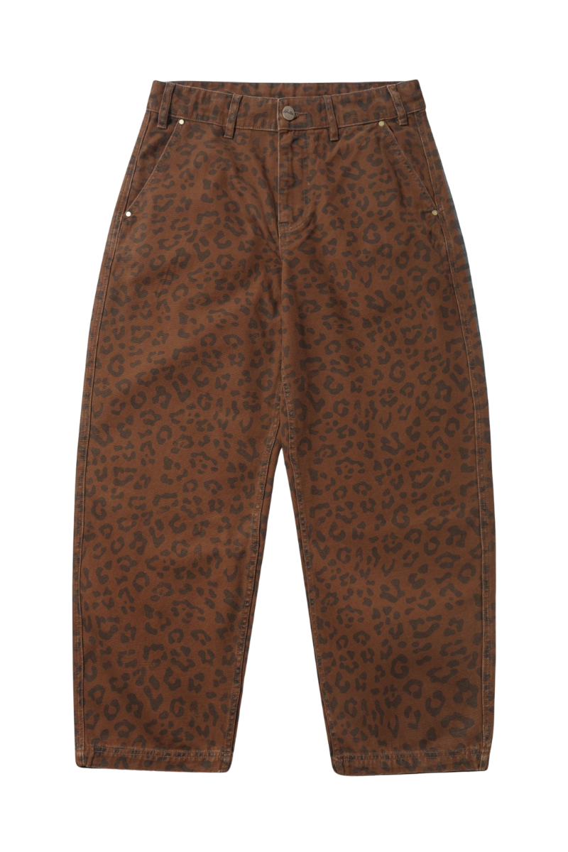 BUTTER WORK PANT Leopard
