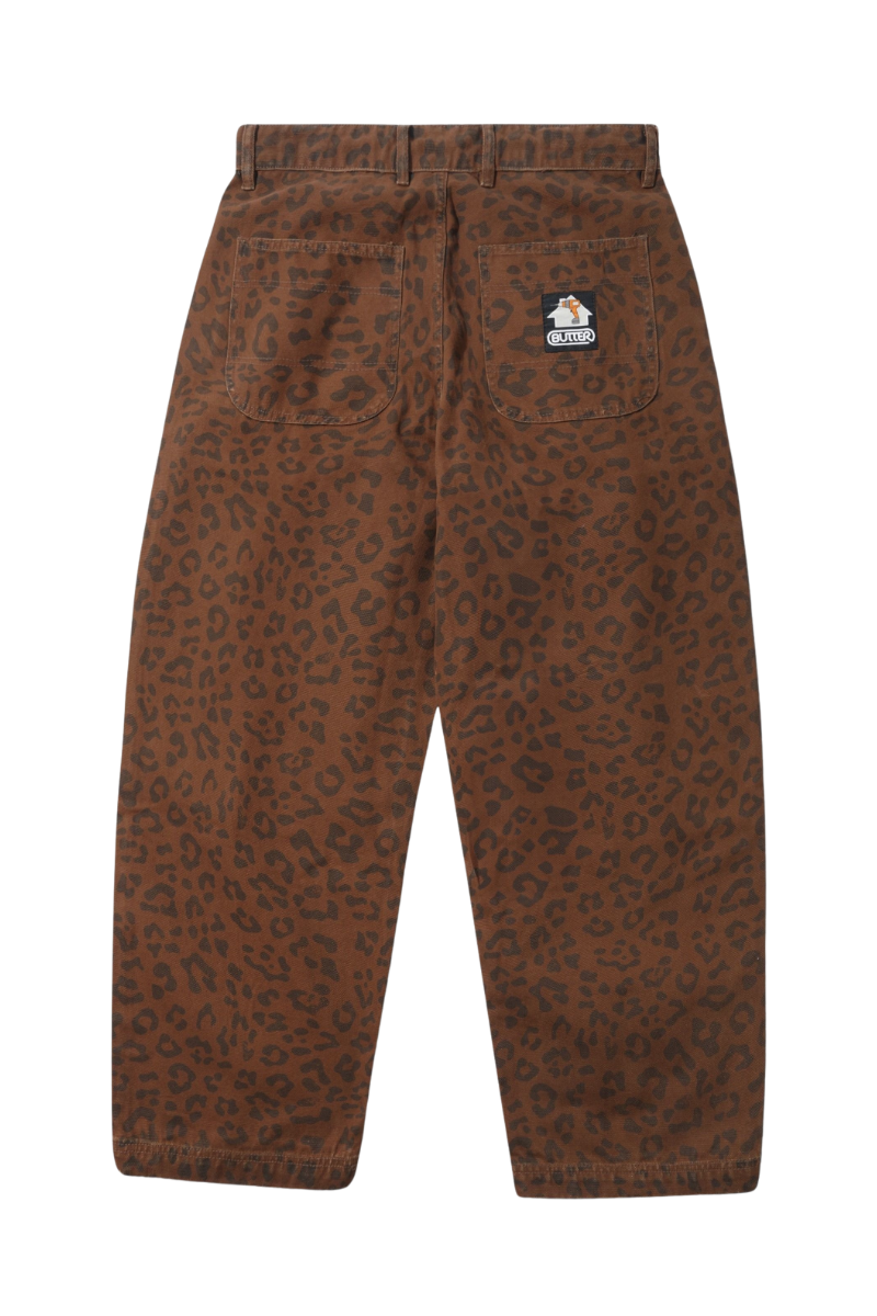 BUTTER WORK PANT Leopard