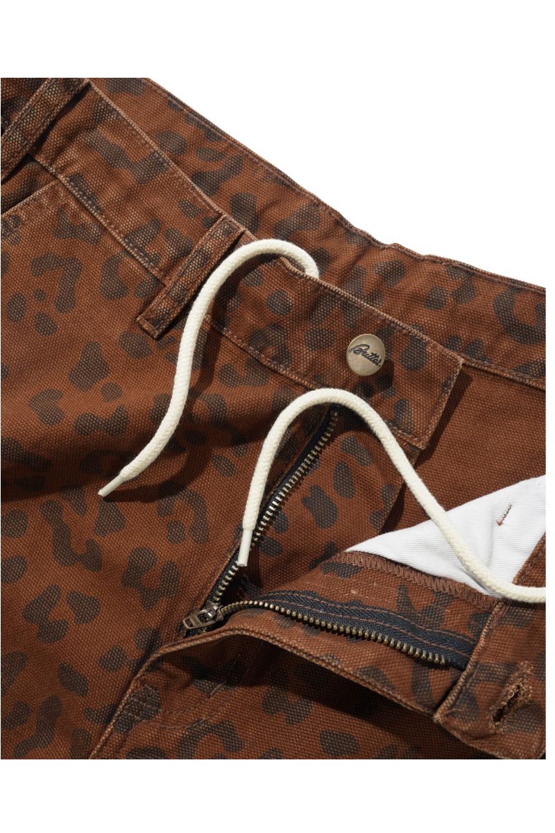 BUTTER WORK PANT Leopard