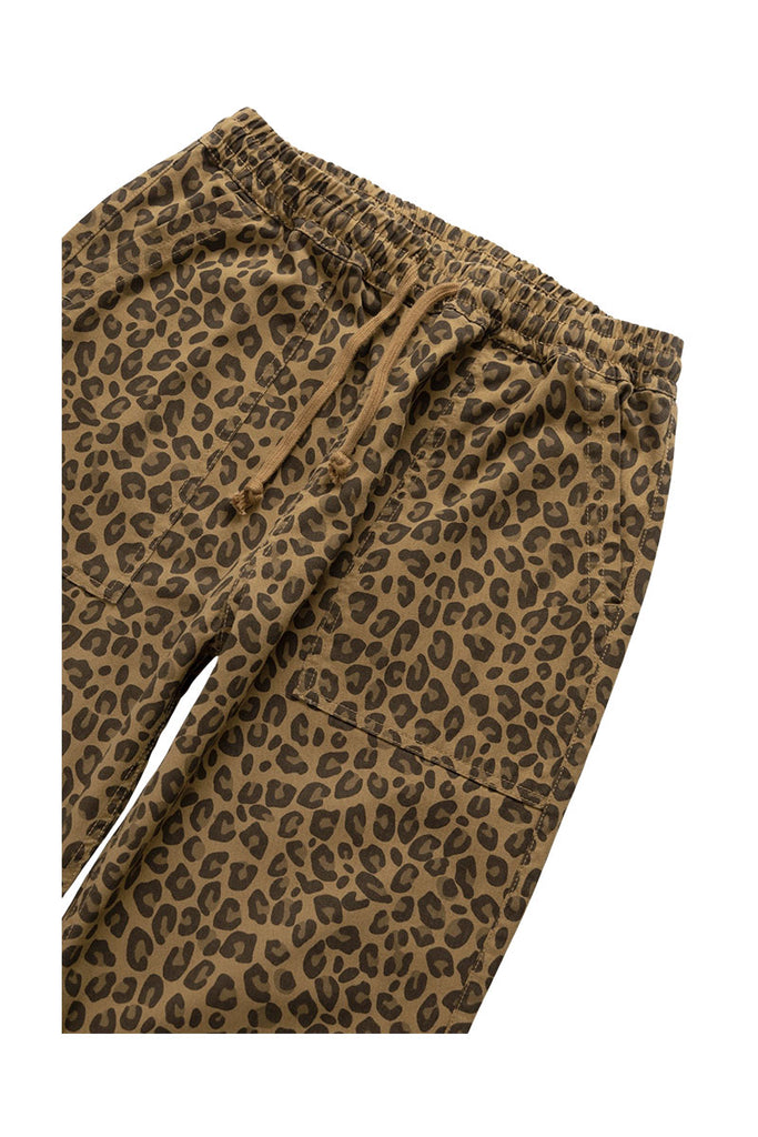 SERVICE WORKS LEOPARD CHEF PANT Brown