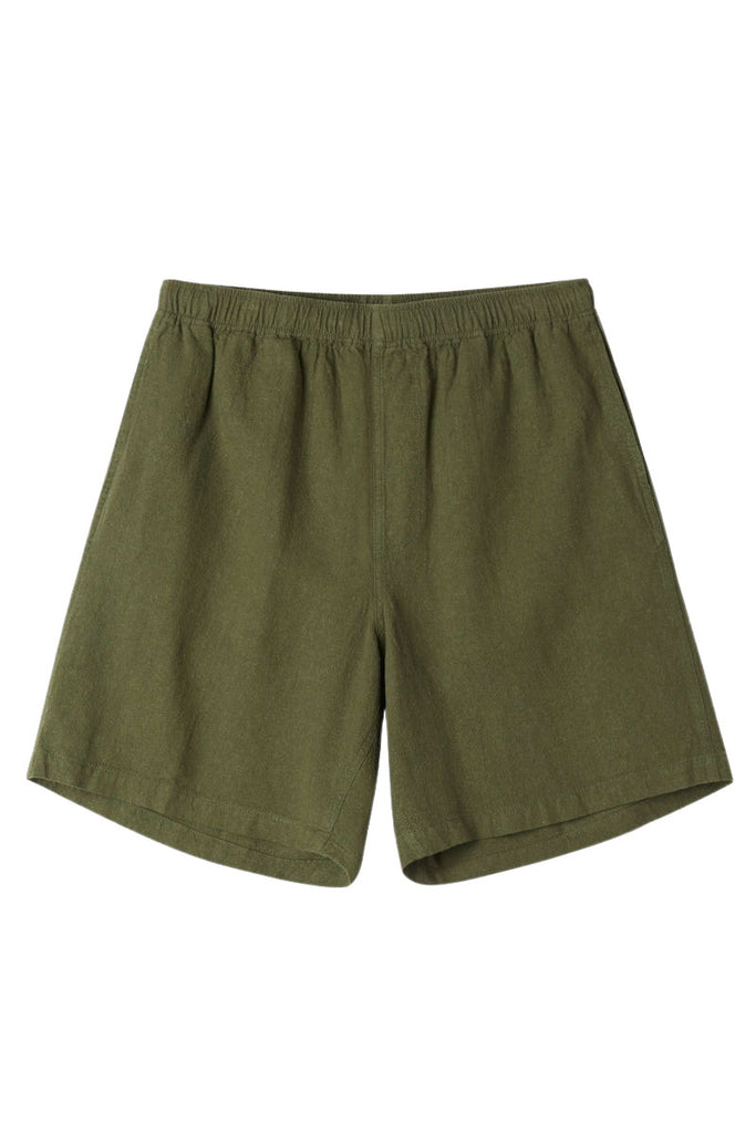 OBEY EASY LINEN SHORT Recon Army