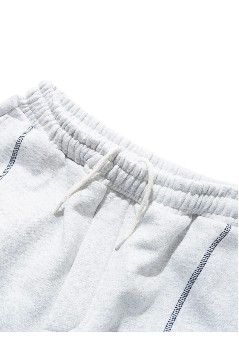 BUTTER LINES TRACK PANTS Ash Heather