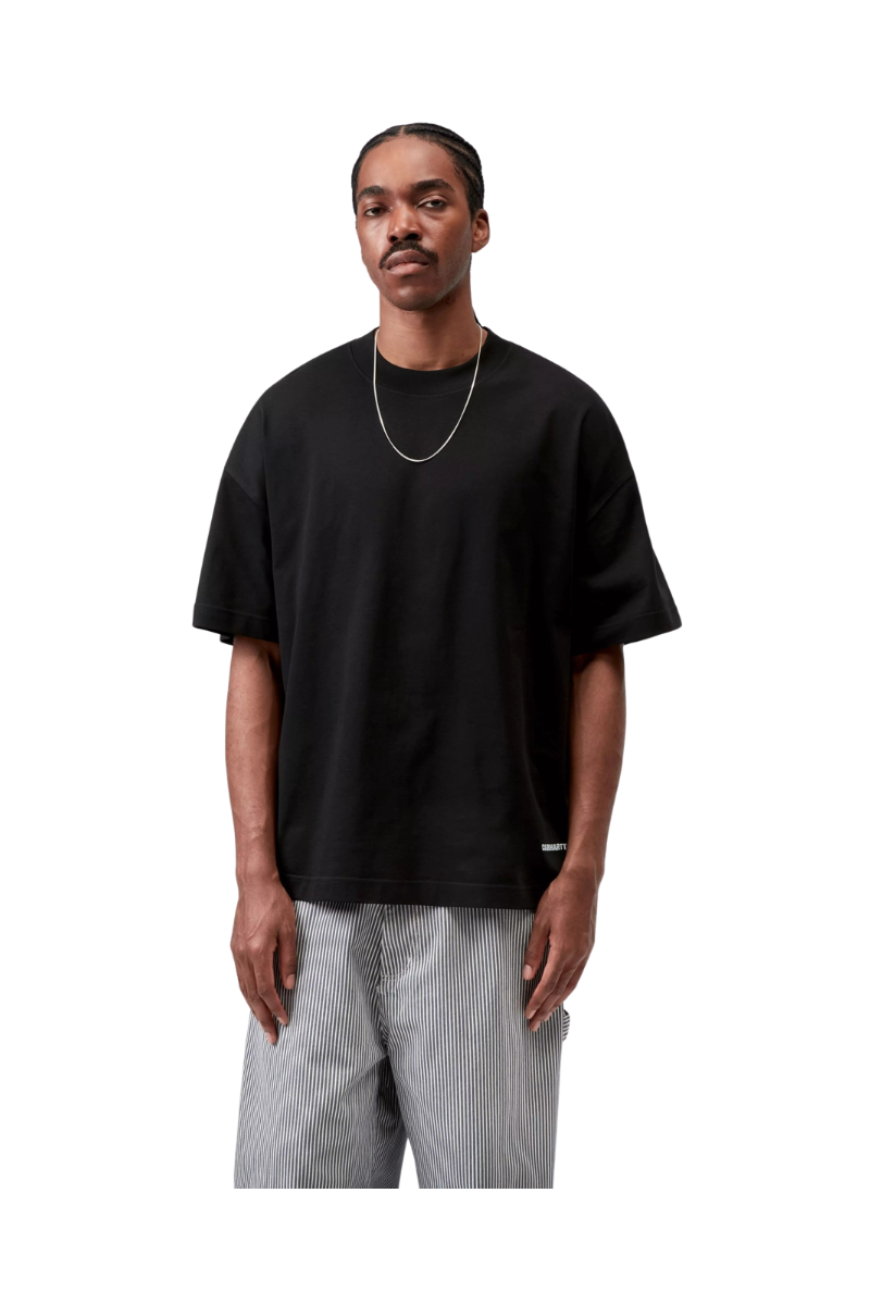 CARHARTT WIP LINK SCRIPT T-SHIRT Black / White