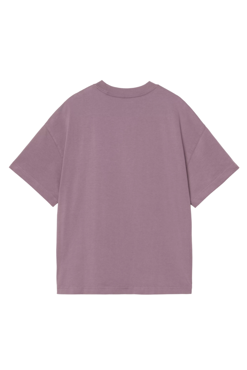 CARHARTT WIP LINK SCRIPT T-SHIRT Phlox / White