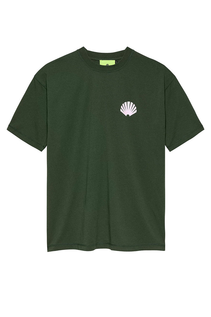 NEW AMSTERDAM LOGO T-SHIRT Kombu Green