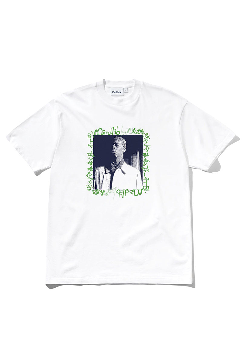 BUTTER x MADLIB LOOP DIGGA T-SHIRT White
