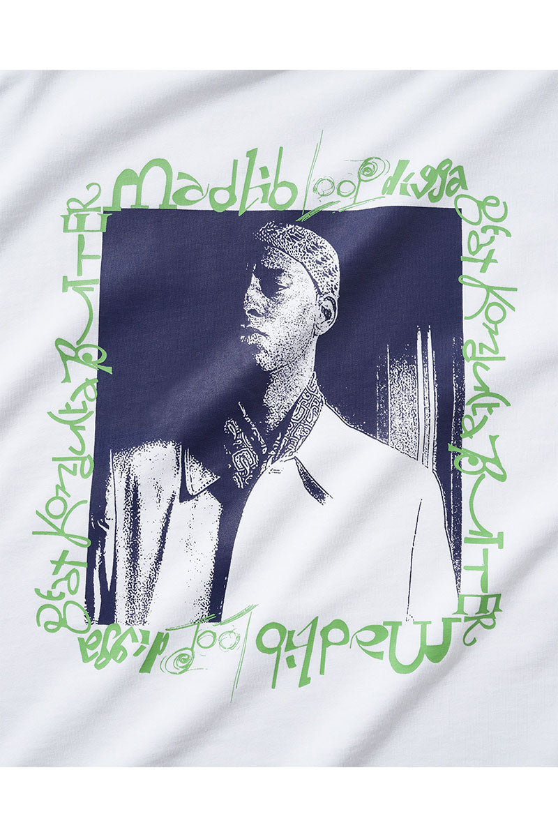 BUTTER x MADLIB LOOP DIGGA T-SHIRT White