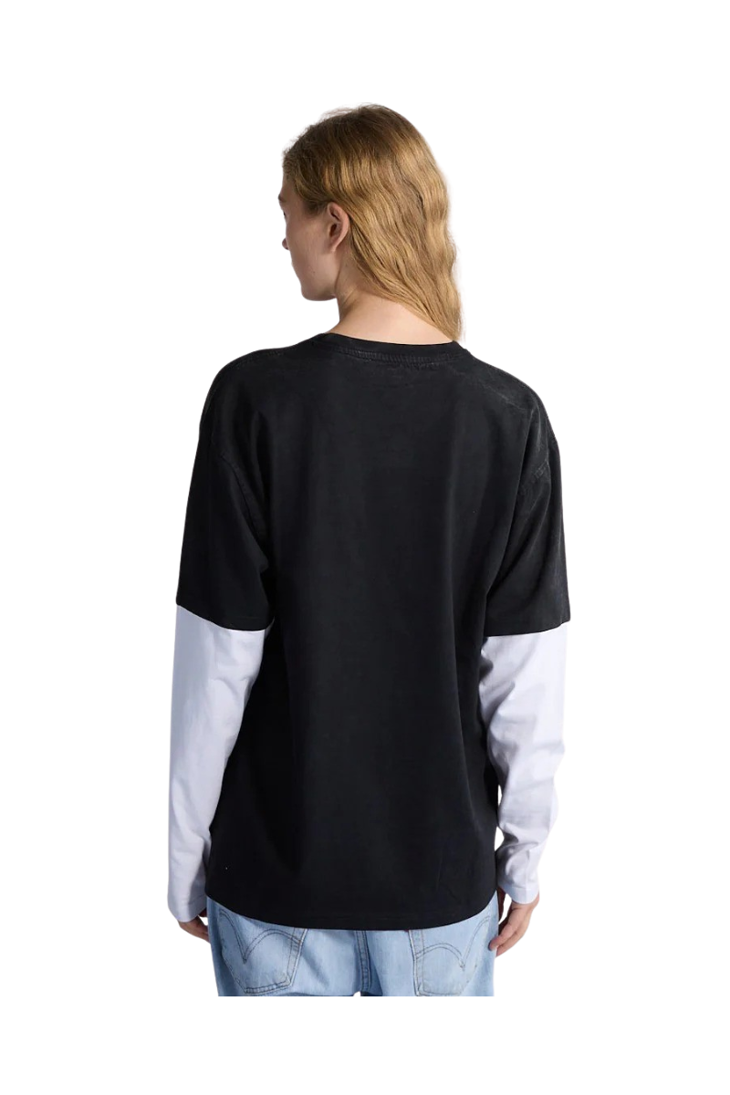 BISOUS SKATEBOARDS LOUNGE L/S T-SHIRT Black