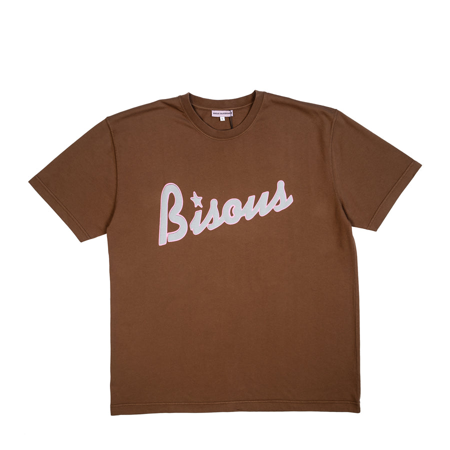 KISSES SKATEBOARD T-SHIRT LOUNGE Brown