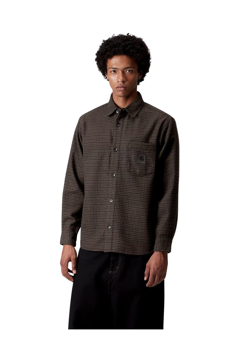 CARHARTT WIP L/S LOWIS SHIRT Houndstooth / Vitola
