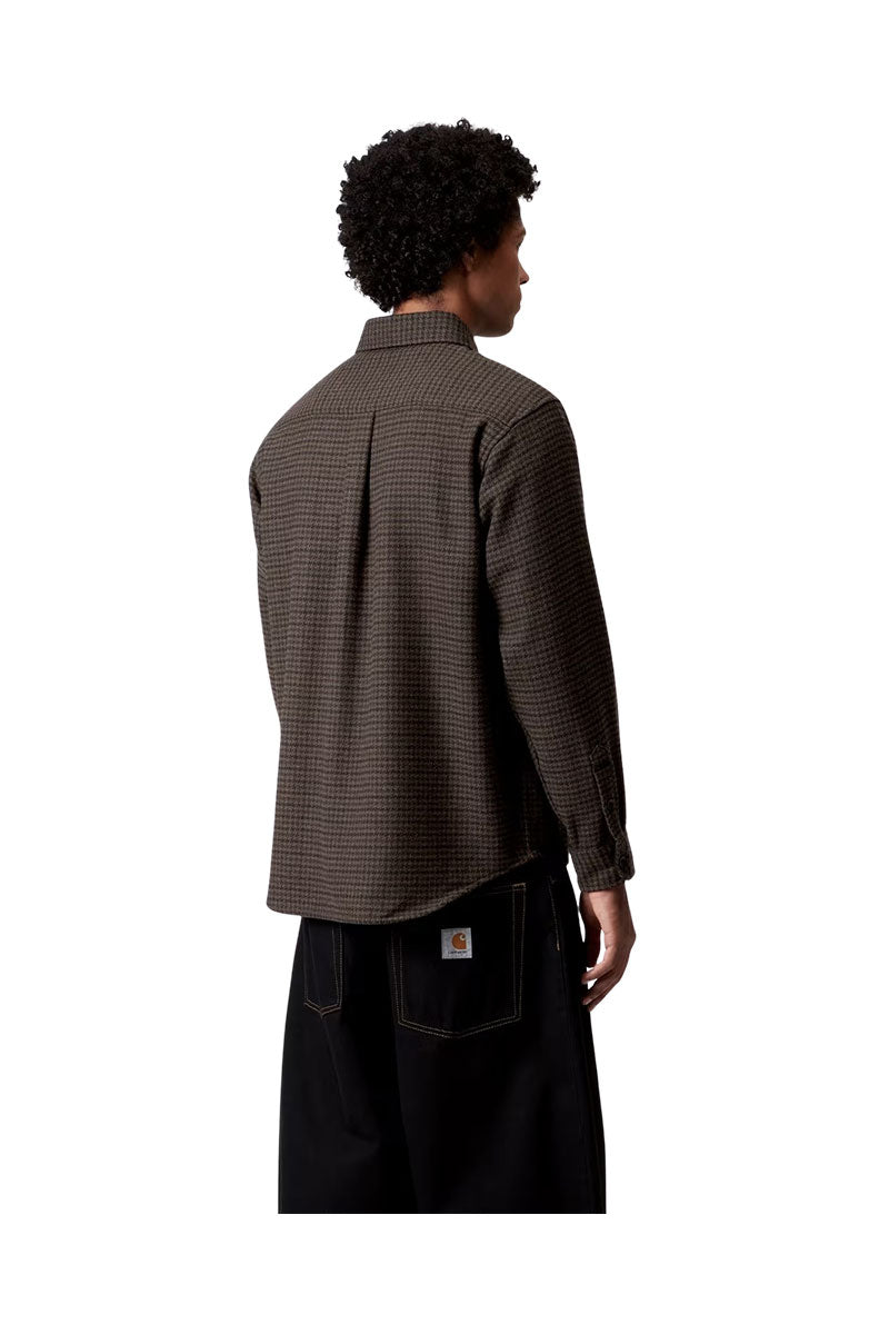 CARHARTT WIP L/S LOWIS SHIRT Houndstooth / Vitola