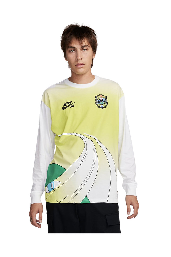 NIKE SB T-SHIRT L/S - OLYMPICS - White