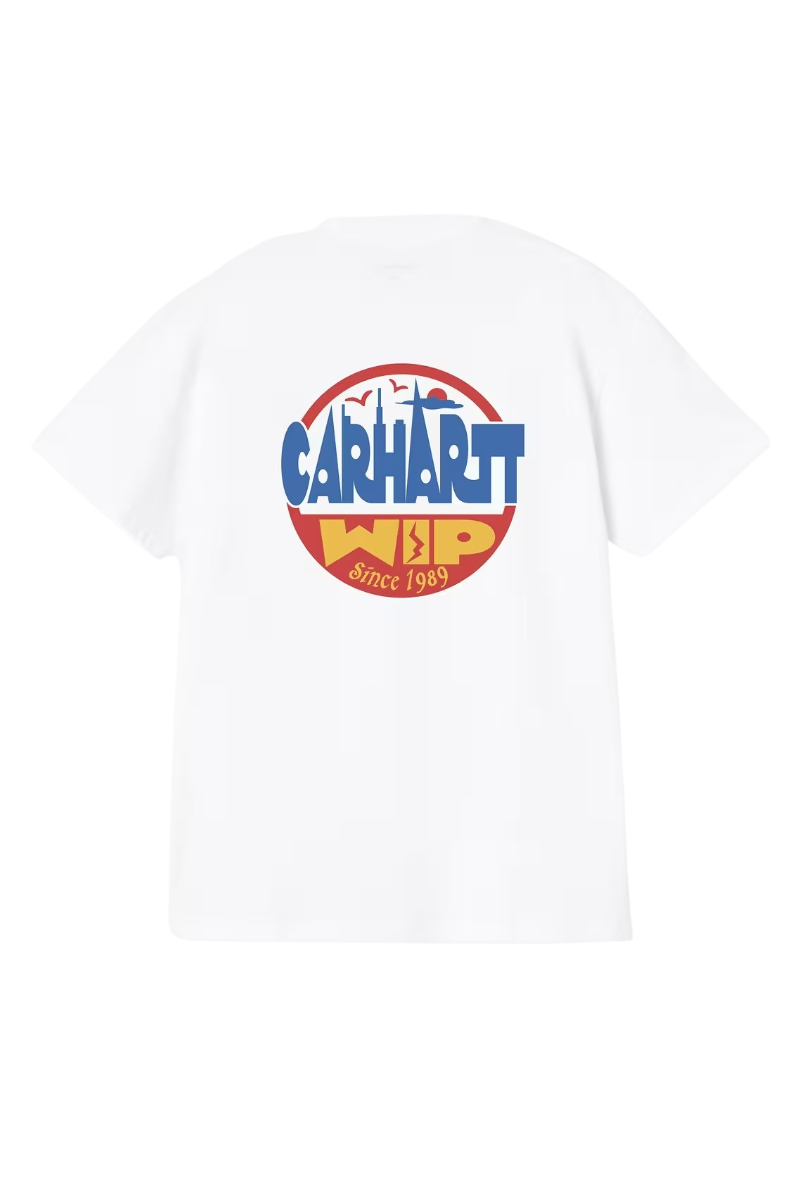 CARHARTT WIP LUGGAGE LABEL T-SHIRT White