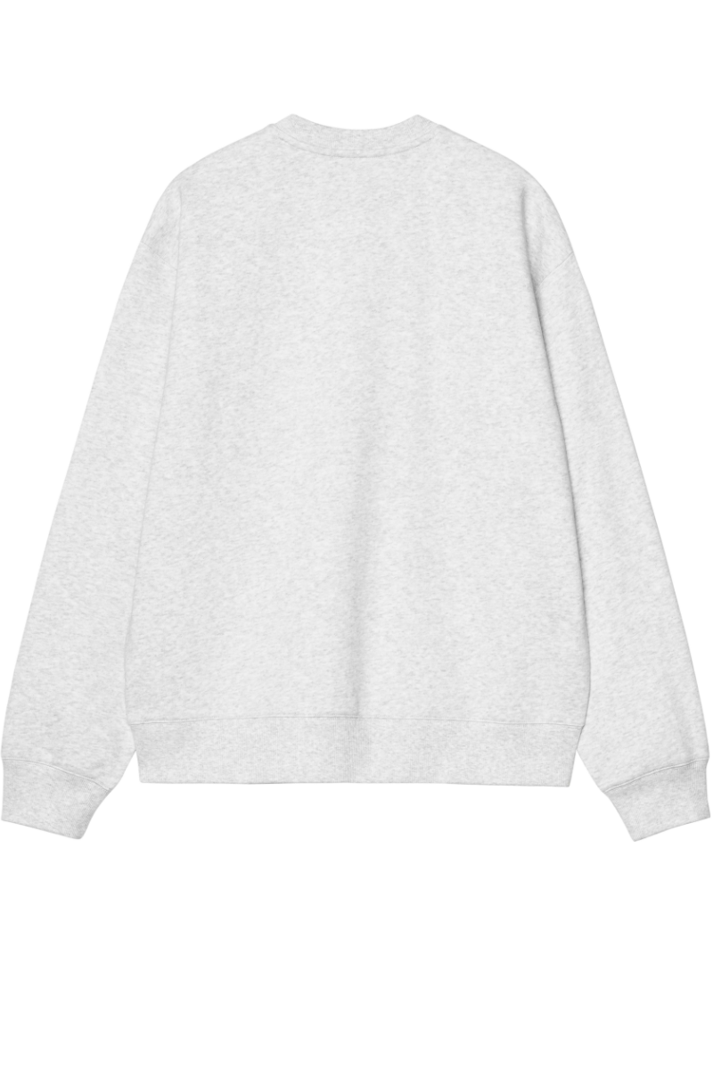 CARHARTT WIP MACK SWEAT Ash Heather / Black