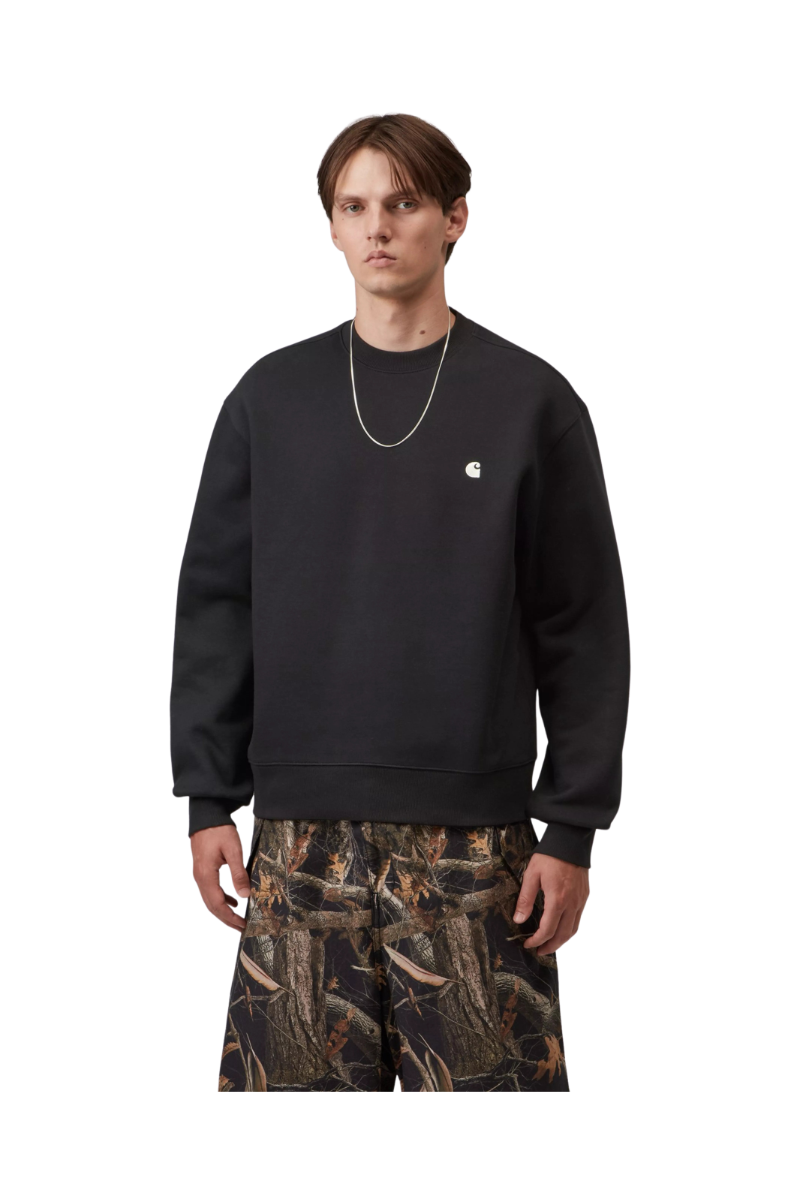 CARHARTT WIP MACK SWEAT Black / Wax