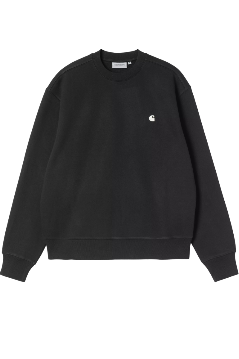 CARHARTT WIP MACK SWEAT Black / Wax