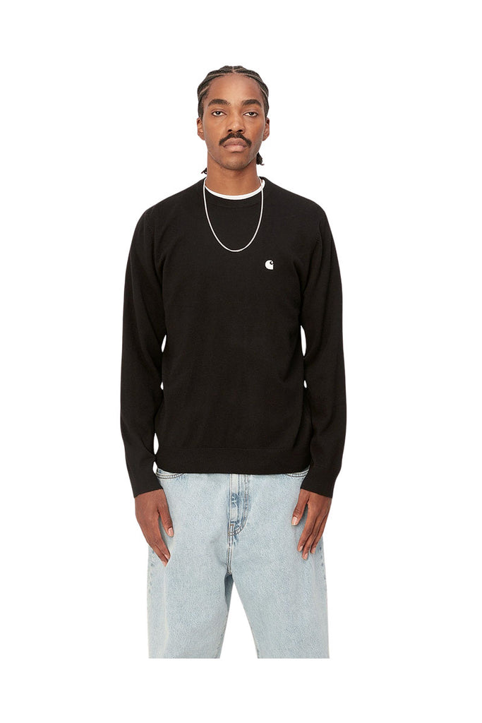 CARHARTT WIP MADISON SWEATER Black / Wax