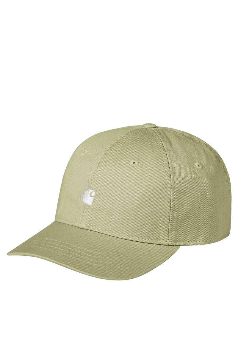 CARHARTT WIP MADISON LOGO CAP Gentle Green / White