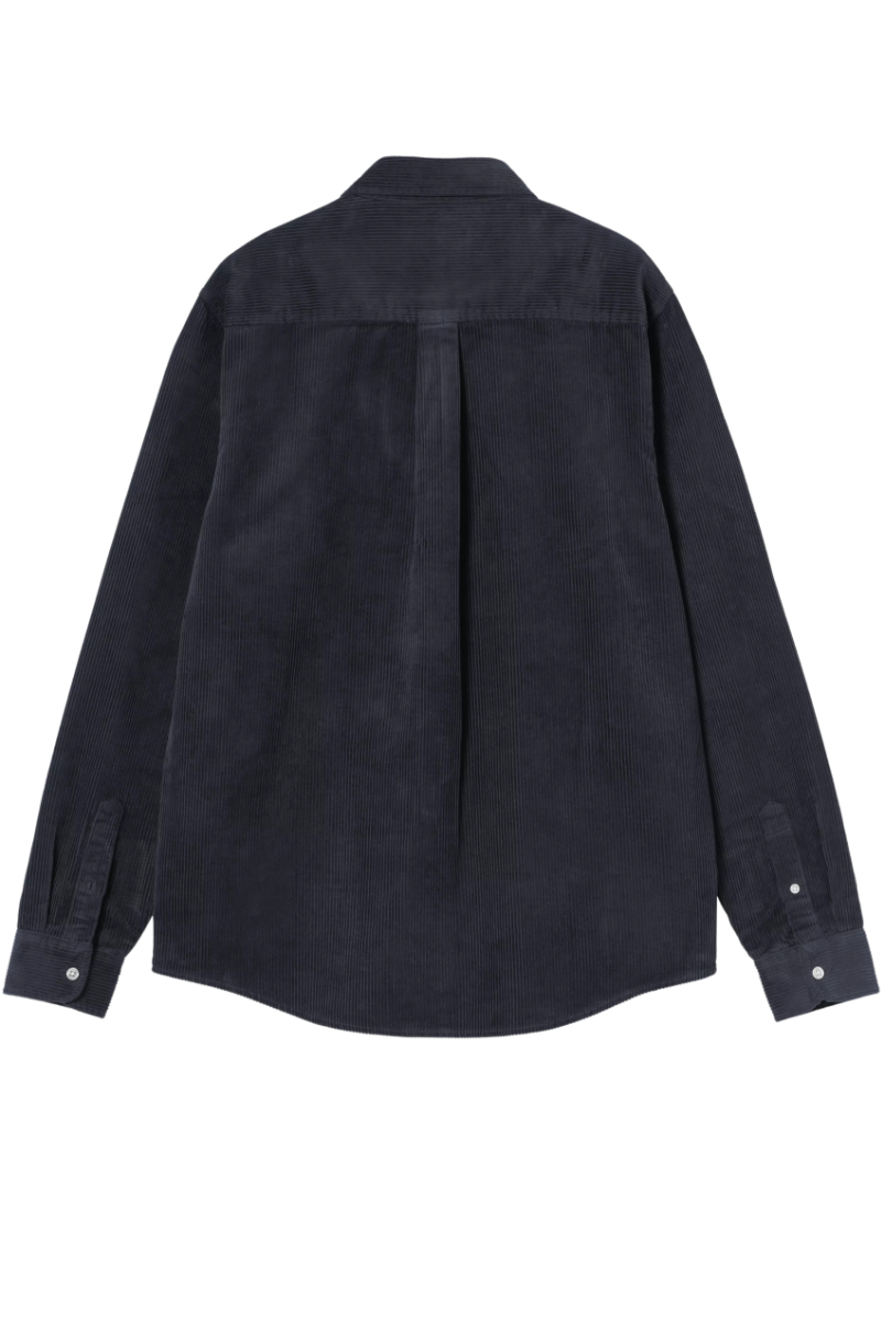 CARHARTT WIP L/S MADISON CORD SHIRT dark Navy